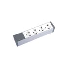 Legrand - Mosaic Contactdooscombinatie Tafelcontactdoos Met 4