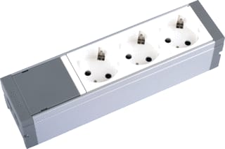 Legrand - Mosaic Contactdooscombinatie Tafelcontactdoos Met 3