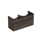 Geberit - ICON Wastafelonderkast Wastok 4L 120Cm Noten