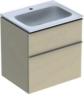 Geberit - ICON Wastafelonderkast wastok 2l grijs