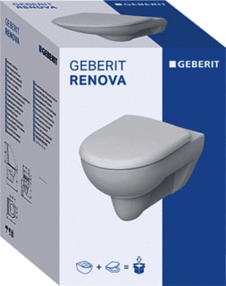 Geberit - RENOVA Closet Wcl Pack Zitt