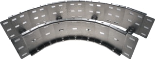 Gouda Holland - Crafty MF Bocht/hoekstuk kabelladder Hrzbchtst Mf90 150 400 Vz