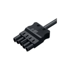 Adels - AC166 Patchkabel inst.bare gebouwinstall. Aansl M 5X1,5 1M Zw Dca