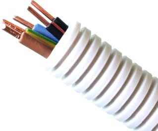 Pipelife - Preflex Kunststof installatiebuis, bedraad Vd3G2,5 2X1,5 Eca16 Ro100