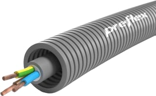 Pipelife - Preflex Kunststof installatiebuis, bedraad 1234001085 Ha100