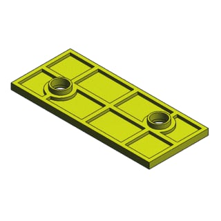 Van der Valk - ValkPitched Clamp Zonnepaneel verbind.- en bev. elem. Kst. Opvulpl 739003