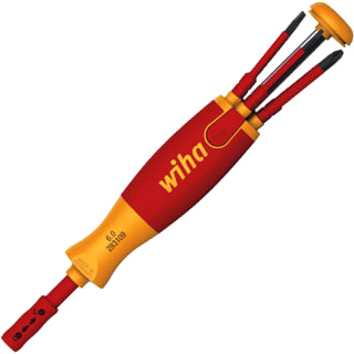 Wiha - LiftUp electric Schroevendraaier set Magaz. Liftup + Slimbits