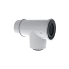 Burgerhout - TwinSafe Concentr. RGA/LTV hulpstuk 3 aansl. Twsfe T-Stuk 60/100+Deks