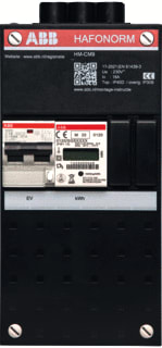 ABB - Hafonorm HM Groepenkast, geassembleerd Ev Aansluitkast 1-Fase 16A