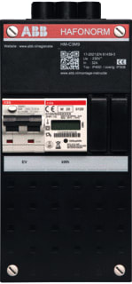 ABB - Hafonorm HM Groepenkast, geassembleerd ev aansluitkast 1-fase 32a