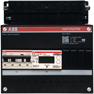 ABB - Hafonorm HB Groepenkast, geassembleerd Ev Aansluitkast 3Fasen 32A