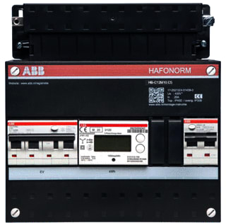 ABB - Hafonorm HC Groepenkast, geassembleerd Kast Ev 3F20A Pv 1F16A