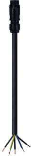 Wieland - Patchkabel inst.bare gebouwinstall. 46.452.20c4.1
