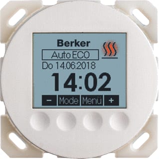 Hager Berker - Ruimtethermostaat Ther Maakcont 20462089 Pw