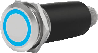 EAO - Serie 82 Drukknop Drkknp Tritan Bl 24V Mom