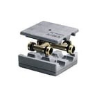 Viega - Raxofix 5349 Fitting met 4 aansluitingen raxo passr.-t-st 25x20x25