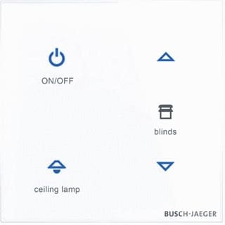 ABB Busch-Jaeger - I-Bus KNX Tastsensor bussysteem Tastsensor 2Cka006300A1561