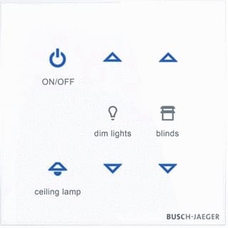 ABB Busch-Jaeger - I-Bus KNX Tastsensor bussysteem tastsensor 2cka006300a1562