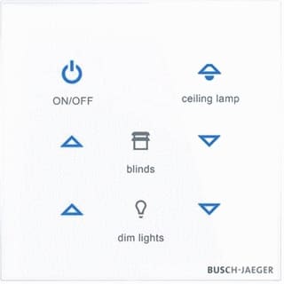 ABB Busch-Jaeger - I-Bus KNX Tastsensor bussysteem Tastsensor 2Cka006300A1605