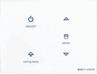 ABB Busch-Jaeger - I-Bus KNX Tastsensor bussysteem tastsensor 2cka006300a1626