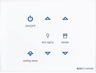 ABB Busch-Jaeger - I-Bus KNX Tastsensor bussysteem tastsensor 2cka006300a1627