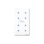 ABB Busch-Jaeger - I-Bus KNX Ruimtetemperatuurreg. bussysteem Glastch Sens Knx Tac 4V Rtc