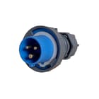 Power - CEE-contactstop Stekker 3-P16A Bl Ip67