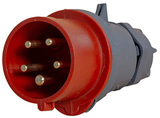 Power - CEE-contactstop Stekker 5-P16A Rd Ip44