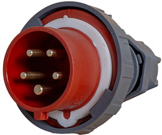 Power - CEE-contactstop Stekker 5-P16A Rd Ip67