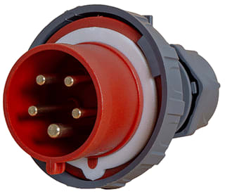 Power - CEE-contactstop Stekker 5-P32A Rd Ip67