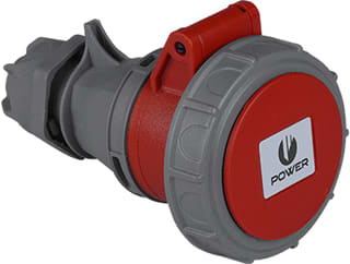 Power - CEE-koppelcontactstop Contrast. 5-P16A Rd Ip67