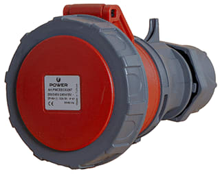 Power - CEE-koppelcontactstop Contrast. 5-P32A Rd Ip67