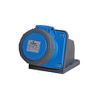 Power - CEE-wandcontactdoos Opb. Wcd 3-P 16A Bl Ip67
