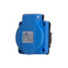 Power - SOLID CEE-wandcontactdoos Ctd Geaardinbouw Bl