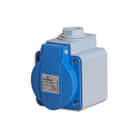 Power - SOLID CEE-wandcontactdoos Ctd Geaardopbouw Gr/Bl