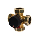 Esbe - VRG143 Vierwegplugafsluiter mngkr dn25 kvs6.3 28mm