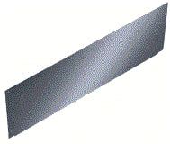 KWC - PLANOX Spatscherm pl6sb rugwand