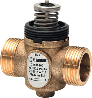 Esbe - VLG122 Tweewegregelafsluiter 2W Afsl Dn15 Kvs0.25 1/2"