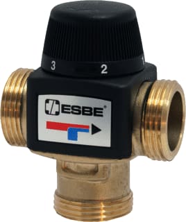 Esbe - VTA372 Thermostatische reg.afsl. warmtapw. Mixauto 20-55 Dn20