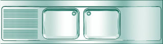 KWC - MAXIMA Keukenspoelbak Spbk Maxl227-260
