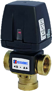 Esbe - Elektr. bed. 3-wegregelafsluiter Elekt Bed. 3-Weg Typ263