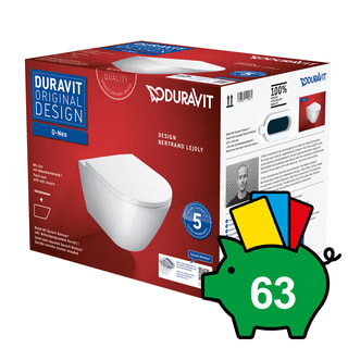 Duravit - D-Neo Closet Wit 370X540