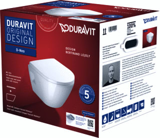 Duravit - D-Neo Closet Wit 370X480
