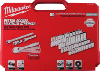 Milwaukee - Dopsleutel (set) 50Dlg Set