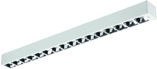 Sylvania - Plafond-/wandarmatuur optix l surf 1200 4k em