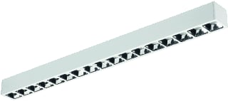 Sylvania - Plafond-/wandarmatuur optix l srf1200 d/i 3k da