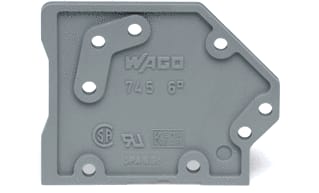 Wago - Eindplaat rijgklem 745-300/000-005