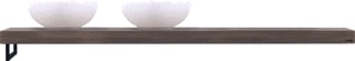 Looox - Wood Solo Wastafelblad wastbld wbs l 200 og mz