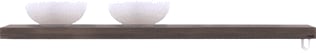Looox - Wood Solo Wastafelblad Wbs X 200 Og Rvs