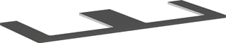 Hansgrohe - Xelu Q Wastafelblad xelu q console 1360/550